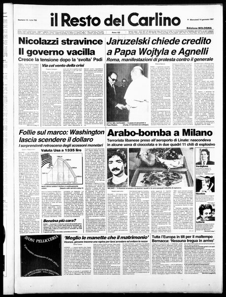 Il Resto del Carlino : giornale dell'Emilia